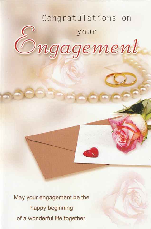 Buy this special Engagement Card online for your love.